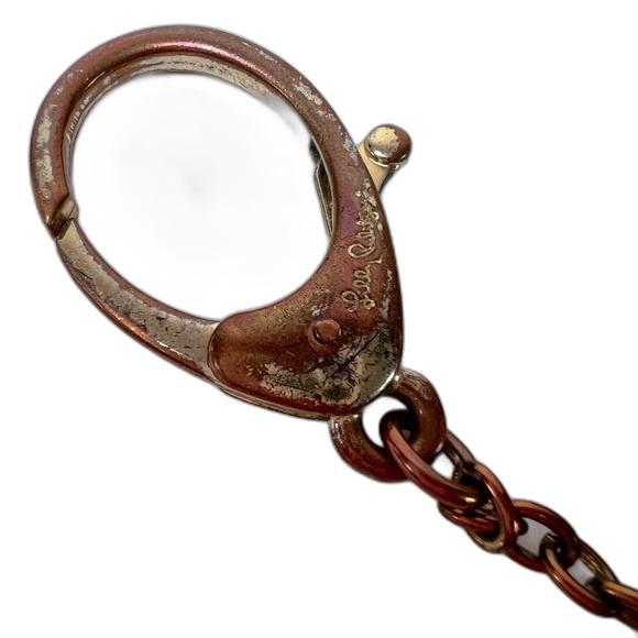 Lilly Pulitzer Palm Coin Case/Key Ring Surf Gypsea - Picture 3 of 5